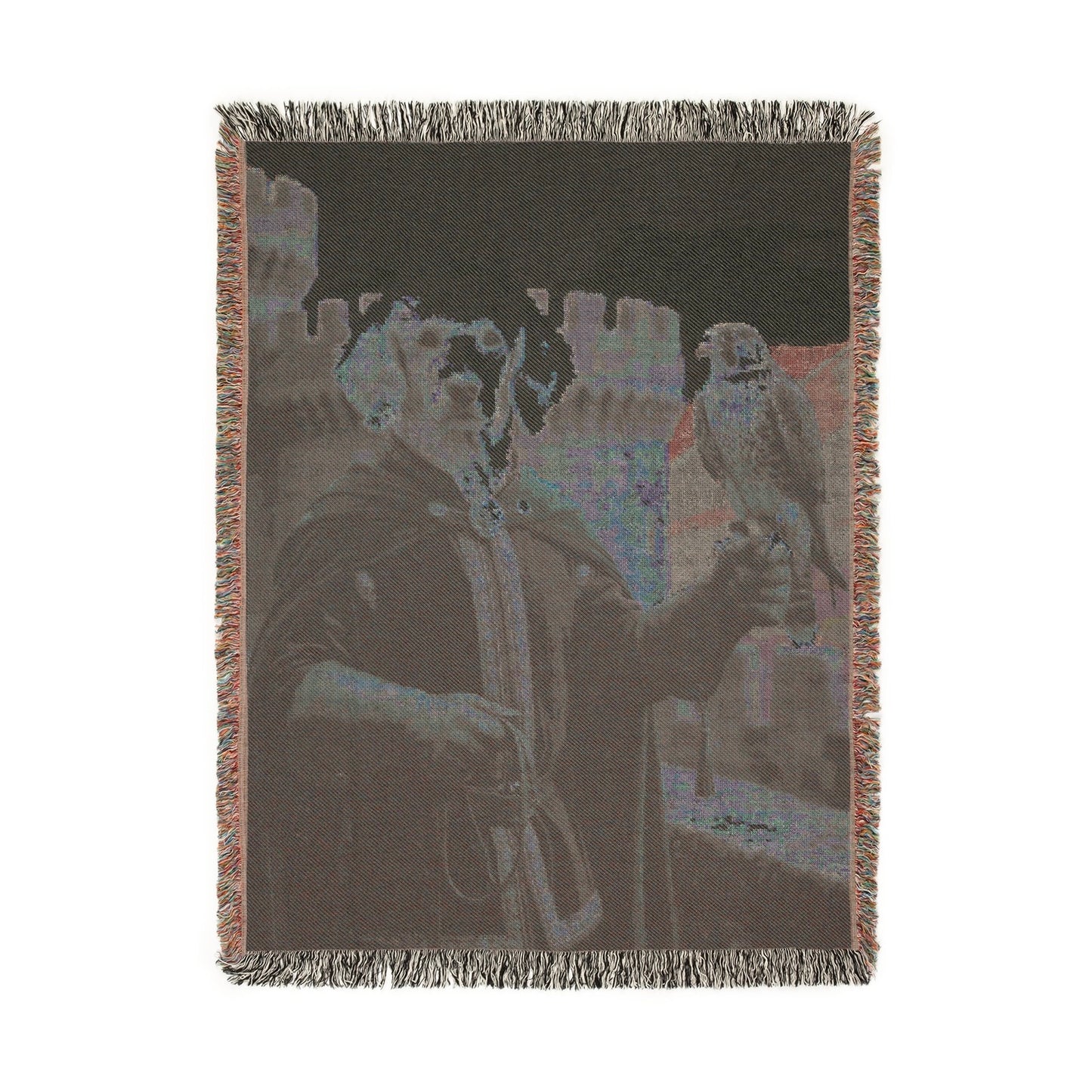 Pet Falconer Woven Blanket