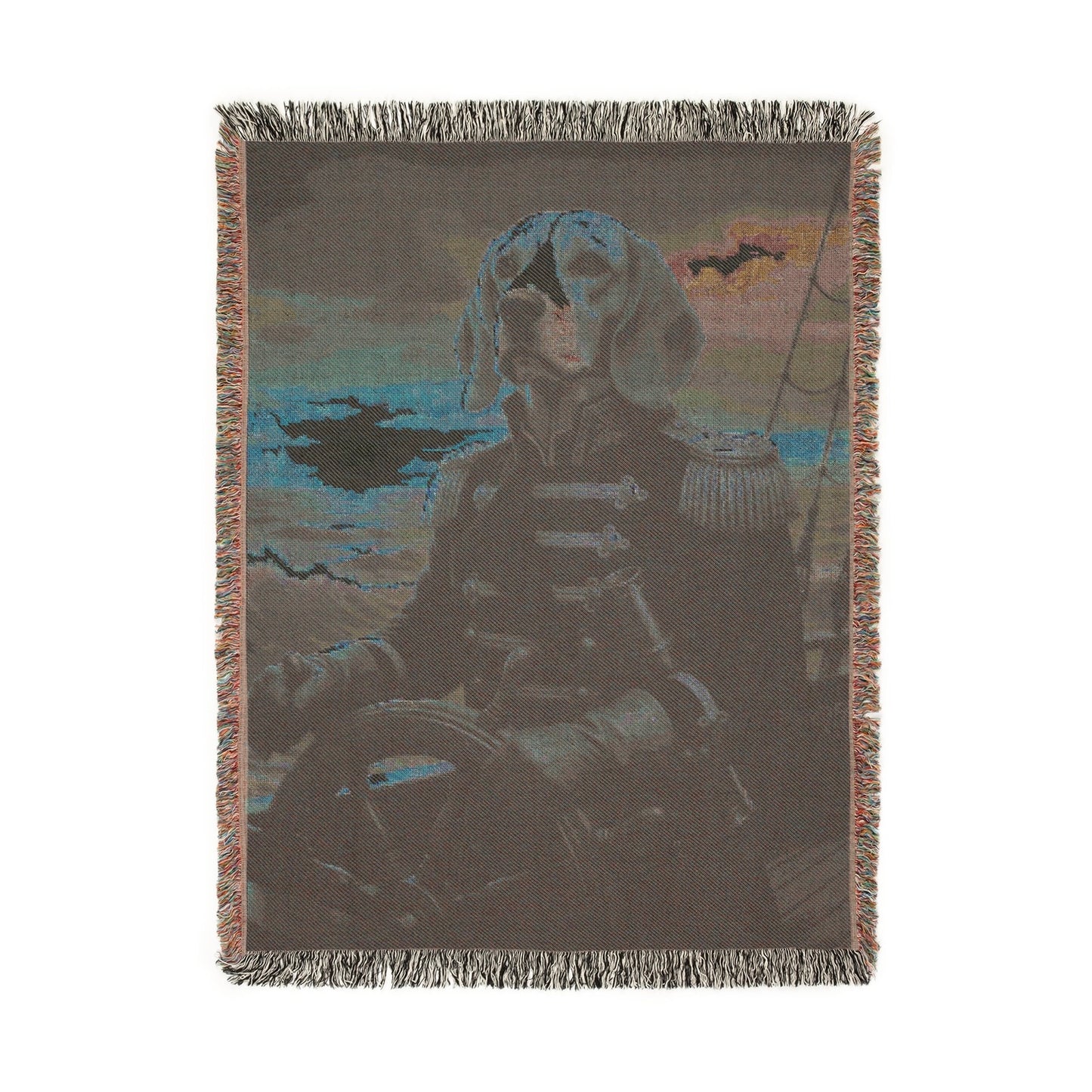 Pet Sea Captain Woven blanket