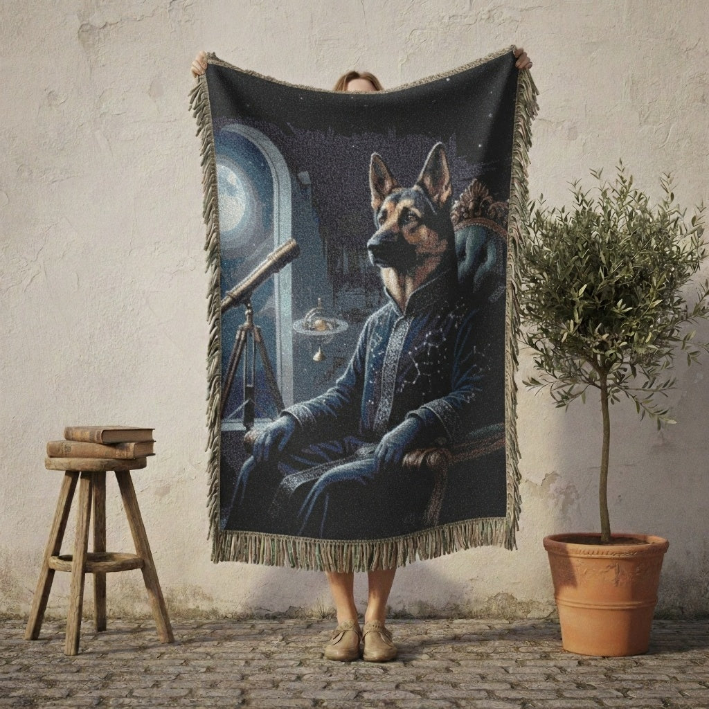 Pet Astrologer Woven blanket