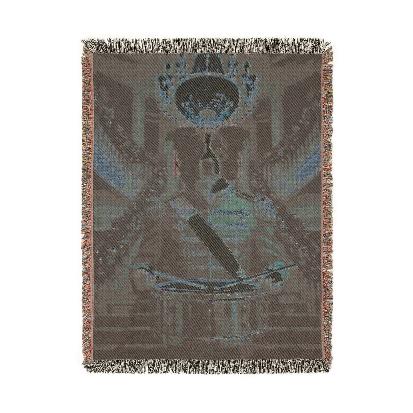 Pet Nutcracker Woven Blanket