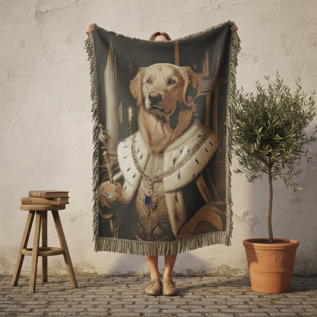 Pet Royal Monarch Woven blanket
