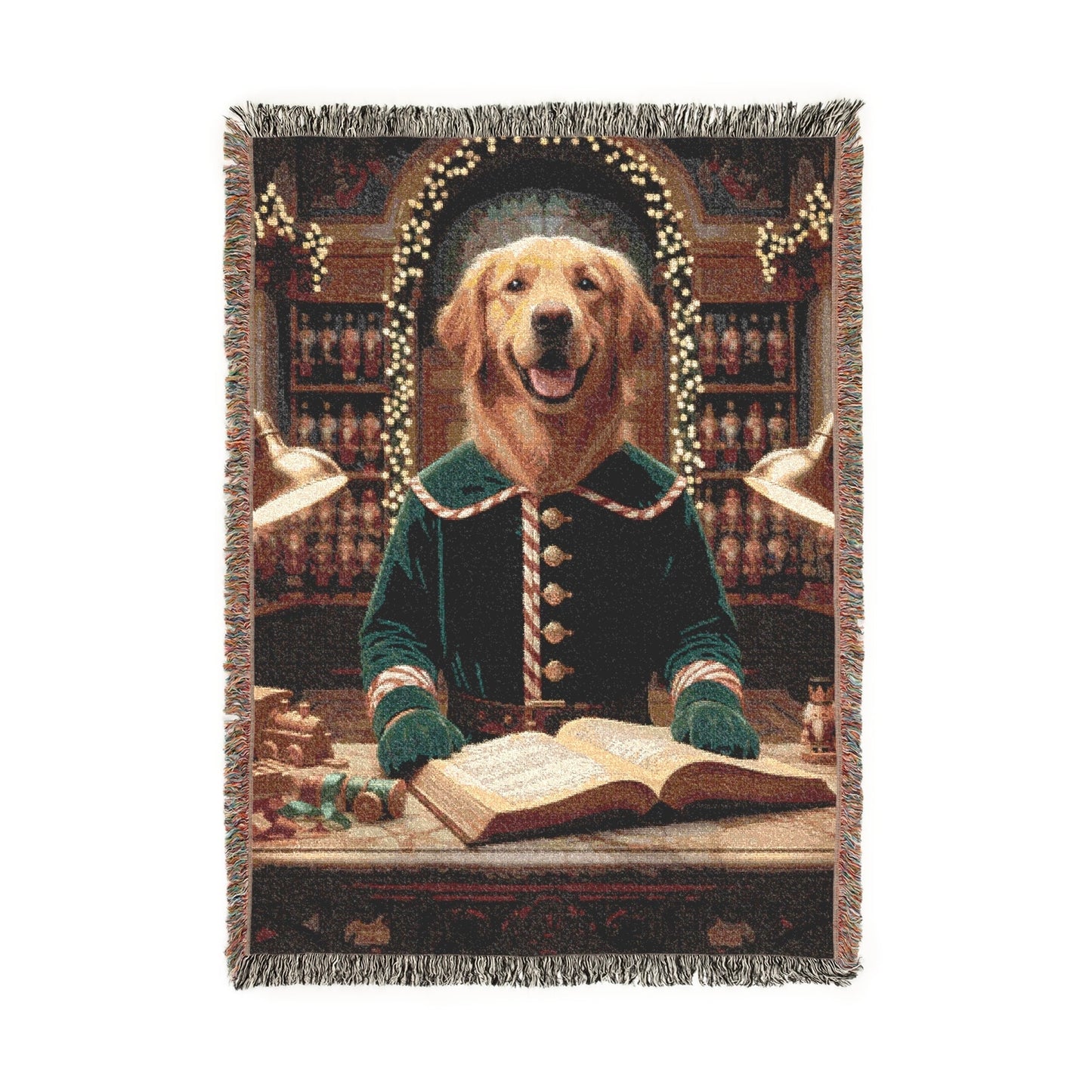Pet Elf Woven Blanket