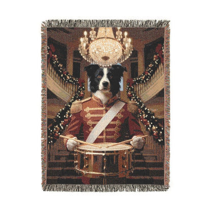 Pet Nutcracker Woven Blanket